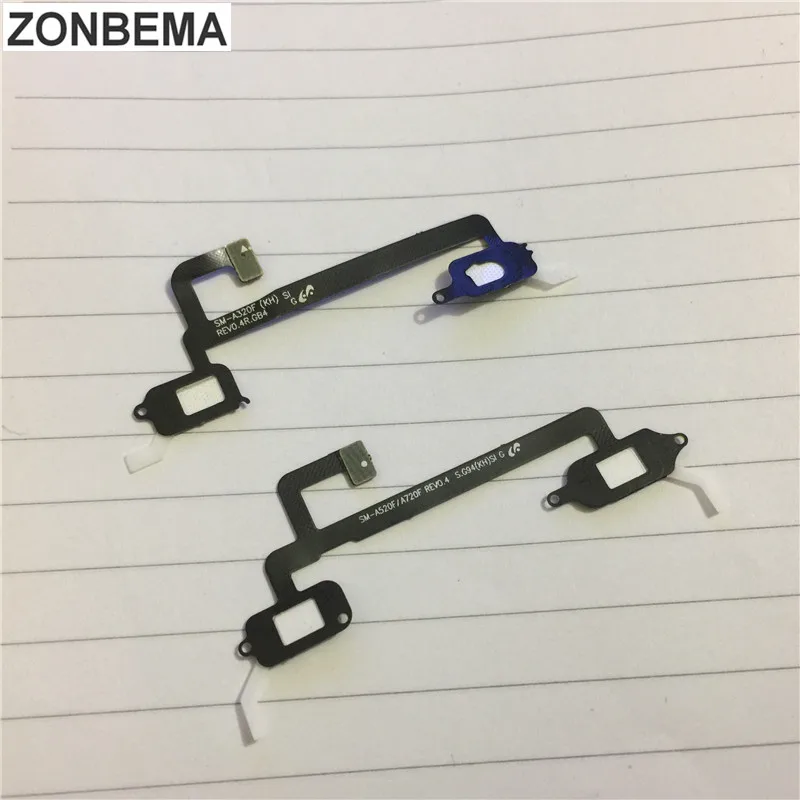 ZONBEMA новая кнопка домой сенсорный датчик света гибкий кабель лента для Samsung Galaxy A3
