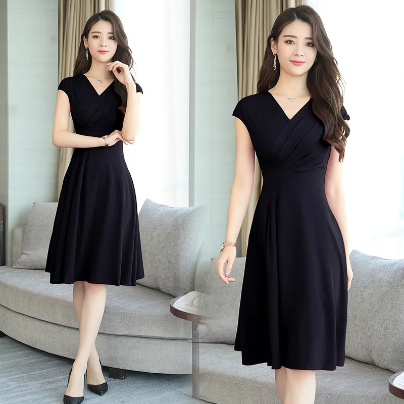 2018 летнее женское платье с коротким рукавом Boho Макси пляжные длинные платья v