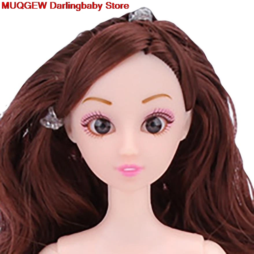 Ню куклы с головы 12 совместное перемещение голые тела DIY Игрушечные лошадки