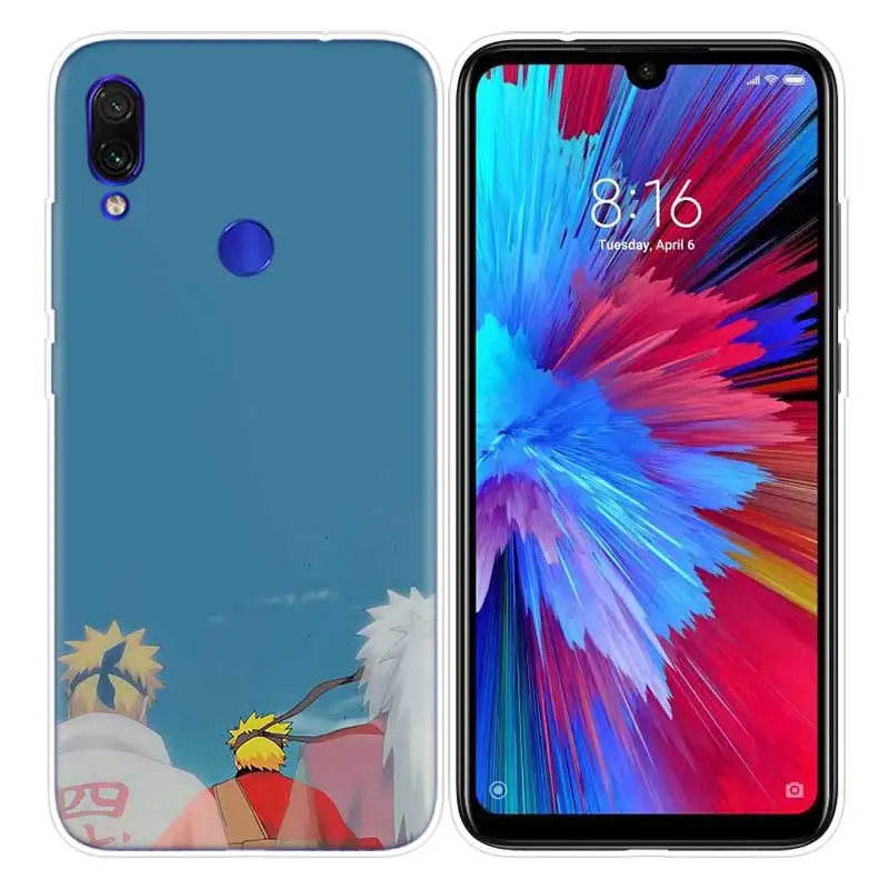 06 Чехол аниме Наруто для Xiao mi Red mi Note 7 8T 7S K20 8A S2 6 6A 7A 5 Pro mi Play 9T A1 A2 8 Lite Poco F1 силиконовый чехол для телефона - Цвет: 06