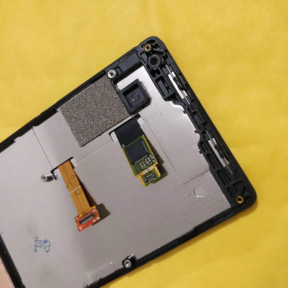Для NOKIA X2 ЖК дисплей Дисплей и сенсорный экран Экран с корпусом запасные части для
