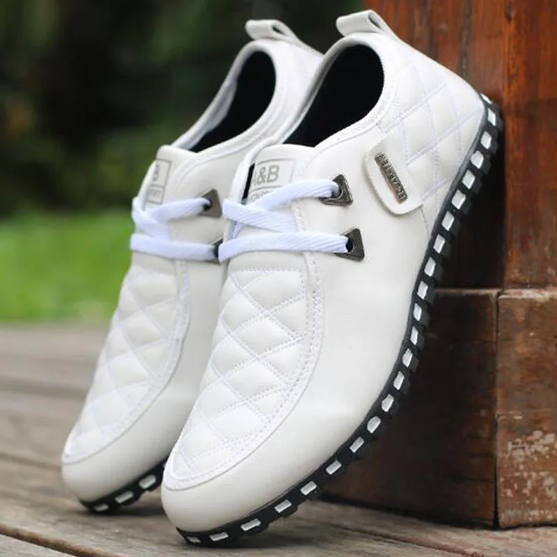 2019 New Spring Autumn Men Casual Shoes Business Style Large Size EUR 39 TO 46 Peas British Fashion Waterproof Male | Обувь