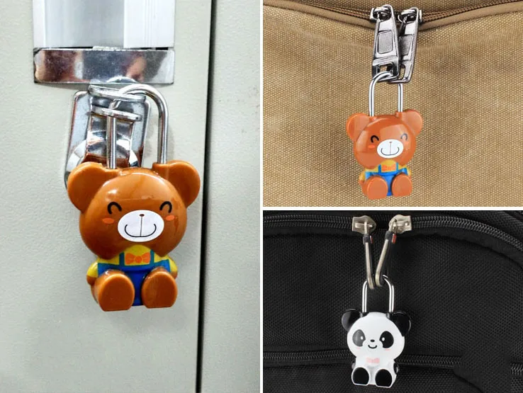 Бесплатная доставка мультяшный замок паролем Модный милый дорожный мини чемодан