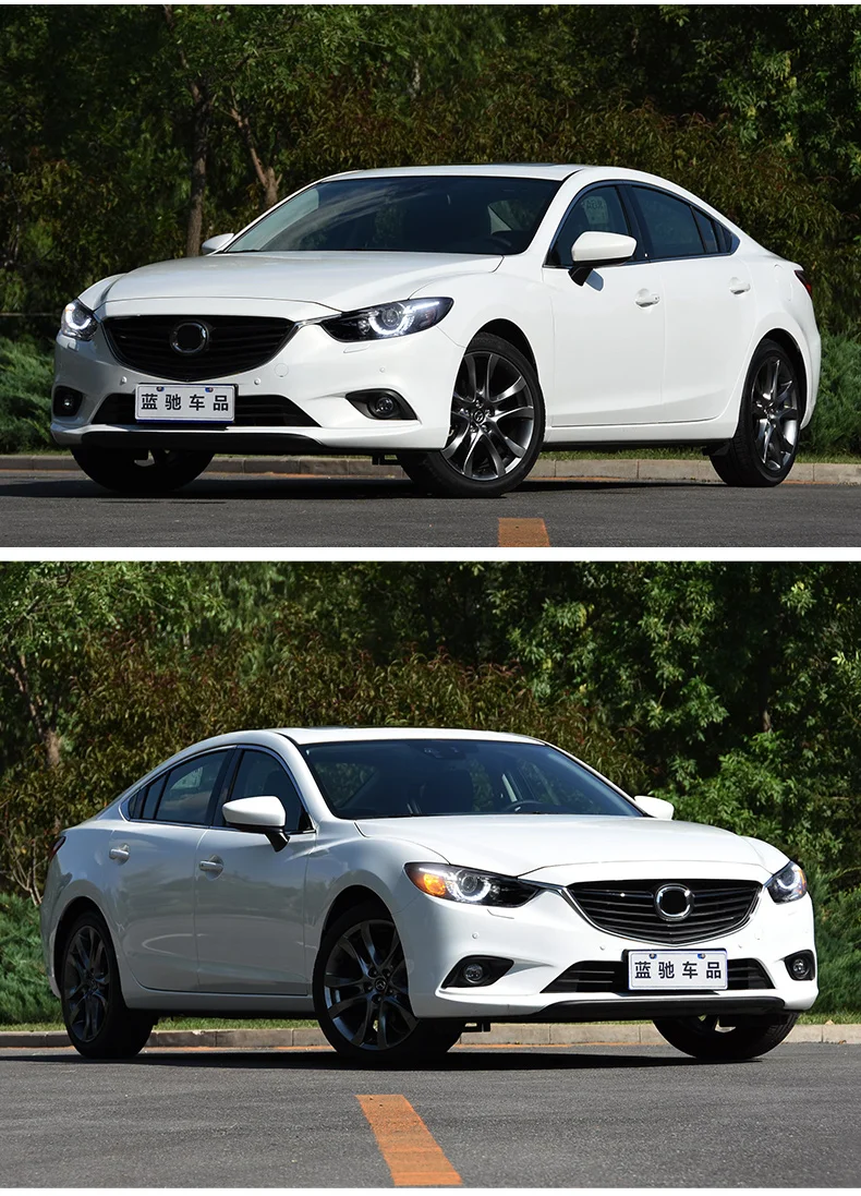 Автомобильный Стайлинг для Mazda Atenza Mazda6 фары светодиодный mazda 6 фары DRL Объектив Двойной Луч Ксеноновые аксессуары
