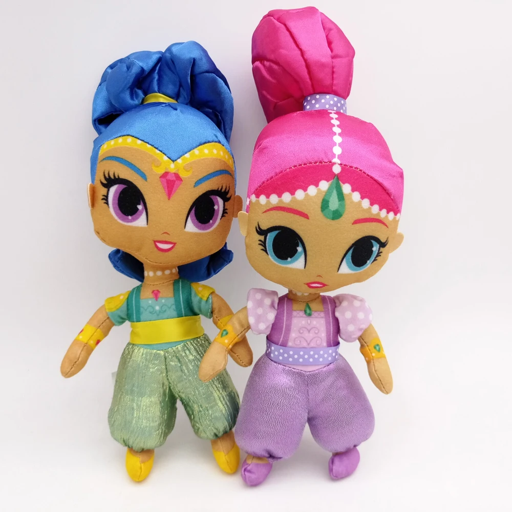 Подлинные блестящие милые куклы Sister плюшевые игрушки для девочек подарок
