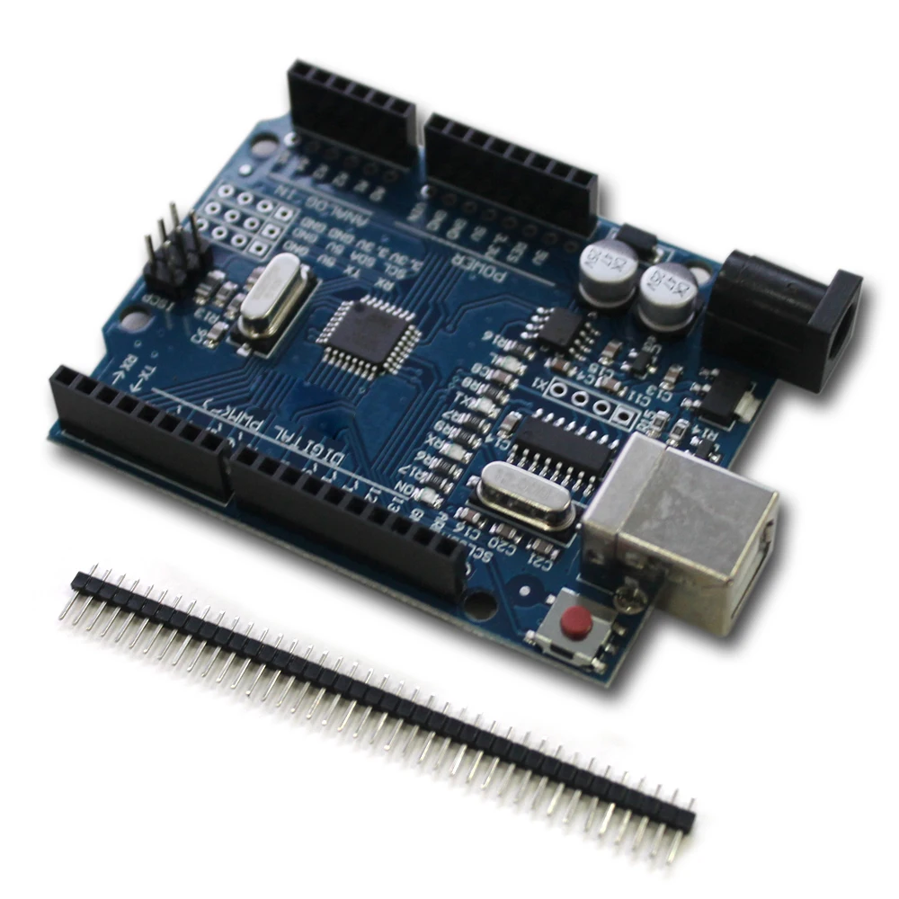 UNO R3 (CH340G) MEGA328P для Arduino smart electronics высокого качества один Комплект (без кабеля USB)