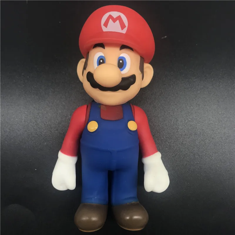 7 AOSST 13 см Супер Марио куклы игрушки Аниме Mario Bros Боузер Луиджи Купа гриб персик Одиссея ПВХ фигурка модель куклы игрушка - Цвет: 7