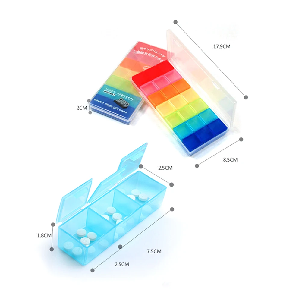 7 дней набор лекарств для таблеток диспенсер органайзер чехол с 28 отделениями