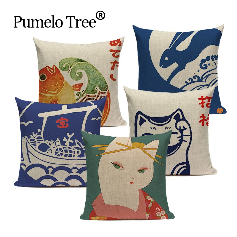 Высококачественный хлопковый льняной диван в японском стиле с китайским