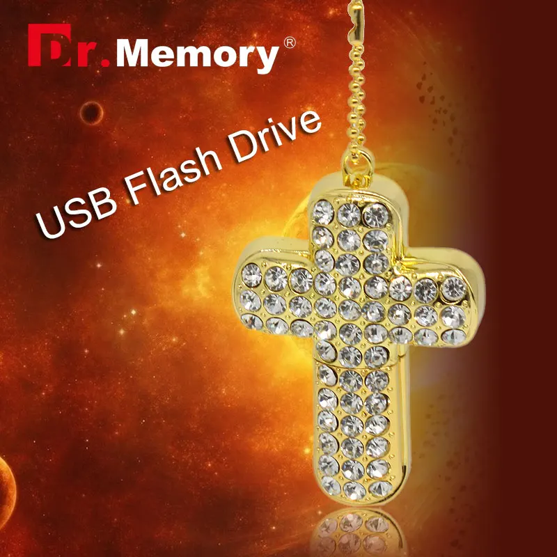 Модный USB флеш накопитель с кристаллами 2 0 дюйма 64 ГБ 16 32 4 8 Гб|USB флэш-накопители| |