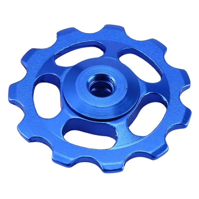 2pcs 11T Ultralight Aluminum Alloy Outdoor MTB Bike Bearing Jockey Wheel Rear Derailleur Pulleys Bicycle Parts | Спорт и развлечения