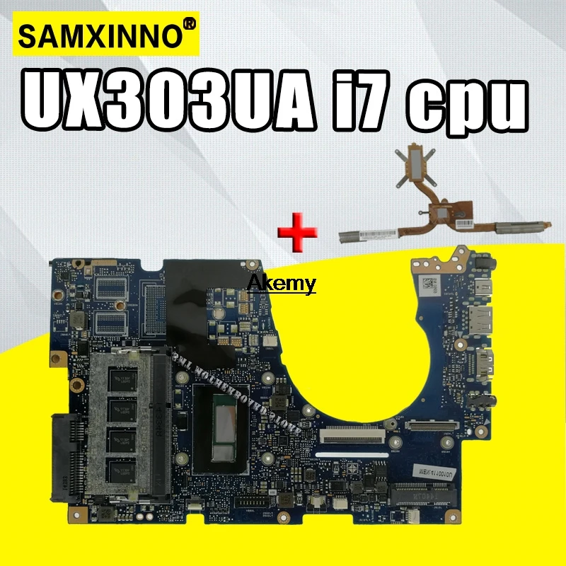 Для For Asus UX303UA UX303U UX303UB U303U материнская плата для ноутбука тест ok GM 4 Гб RAM i7 4500U CPU sed