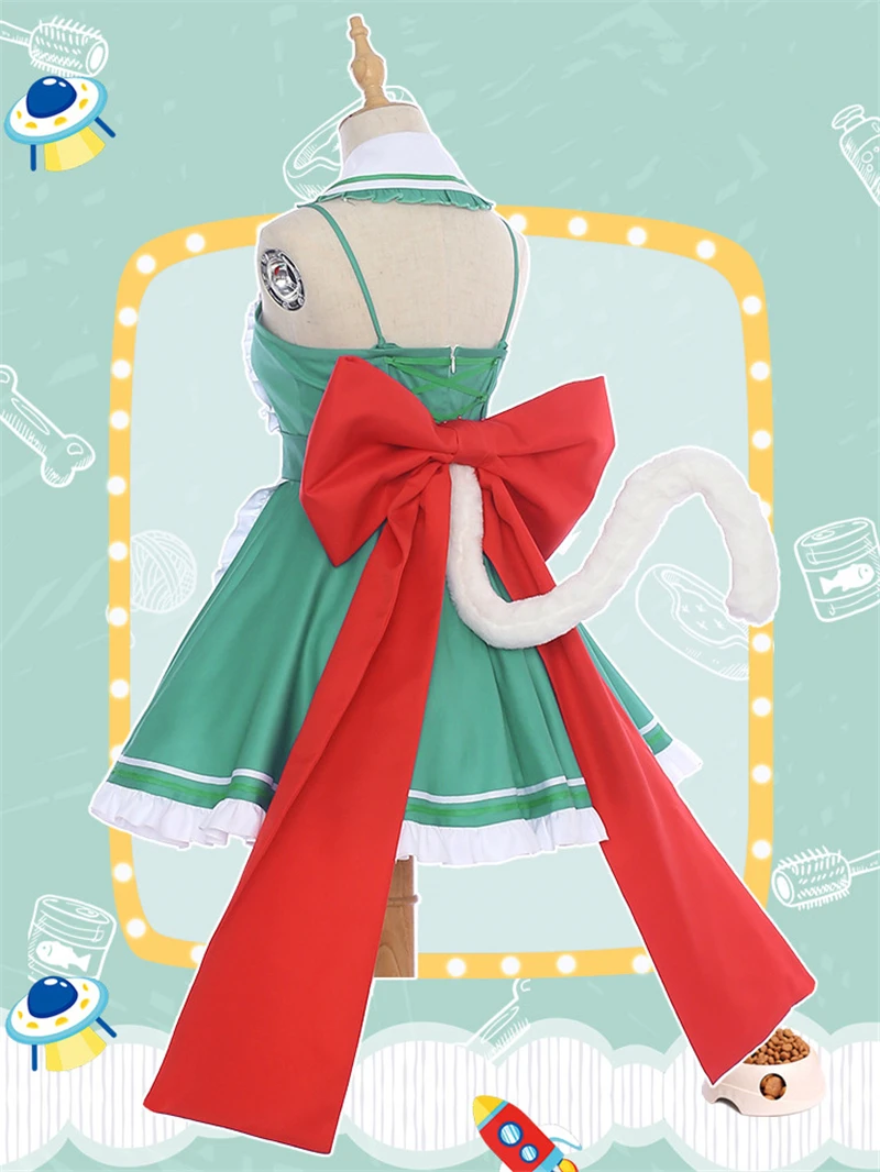 Аниме Косплей моя геройская Академия Кофейня маленький герой Izuku мидория Деку