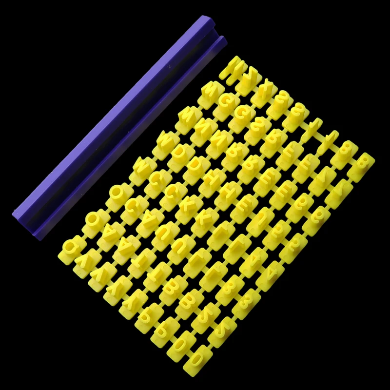 Популярное печенье с буквами алфавита штамповка для тиснения помадка свадебная