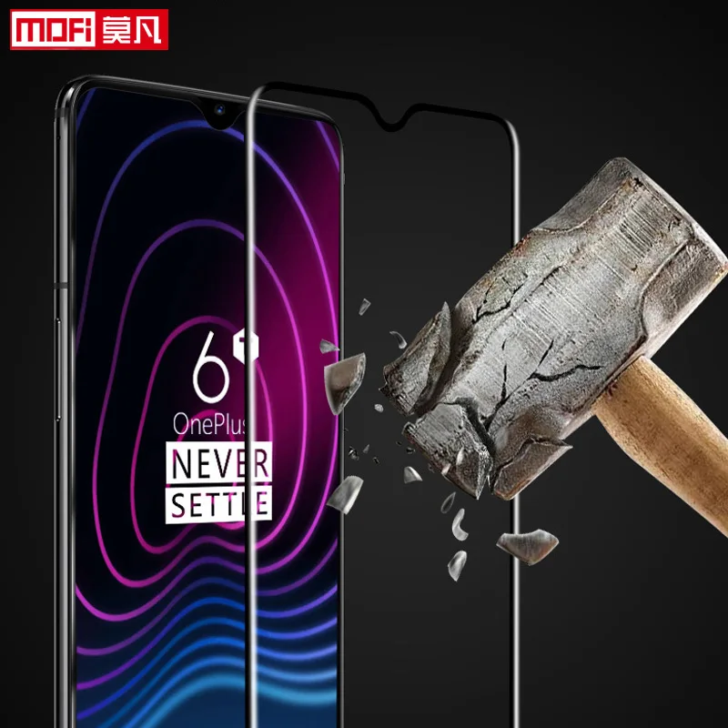 Защита для экрана oneplus 7 закаленное стекло полное покрытие OnePlus полностью клей
