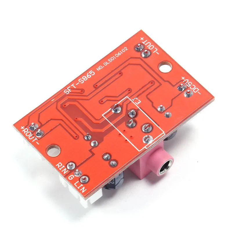 Мини Hi-Fi LM4863 5 В 3 Вт + двухканальный усилитель для жара плата SFT-S865 | Электроника