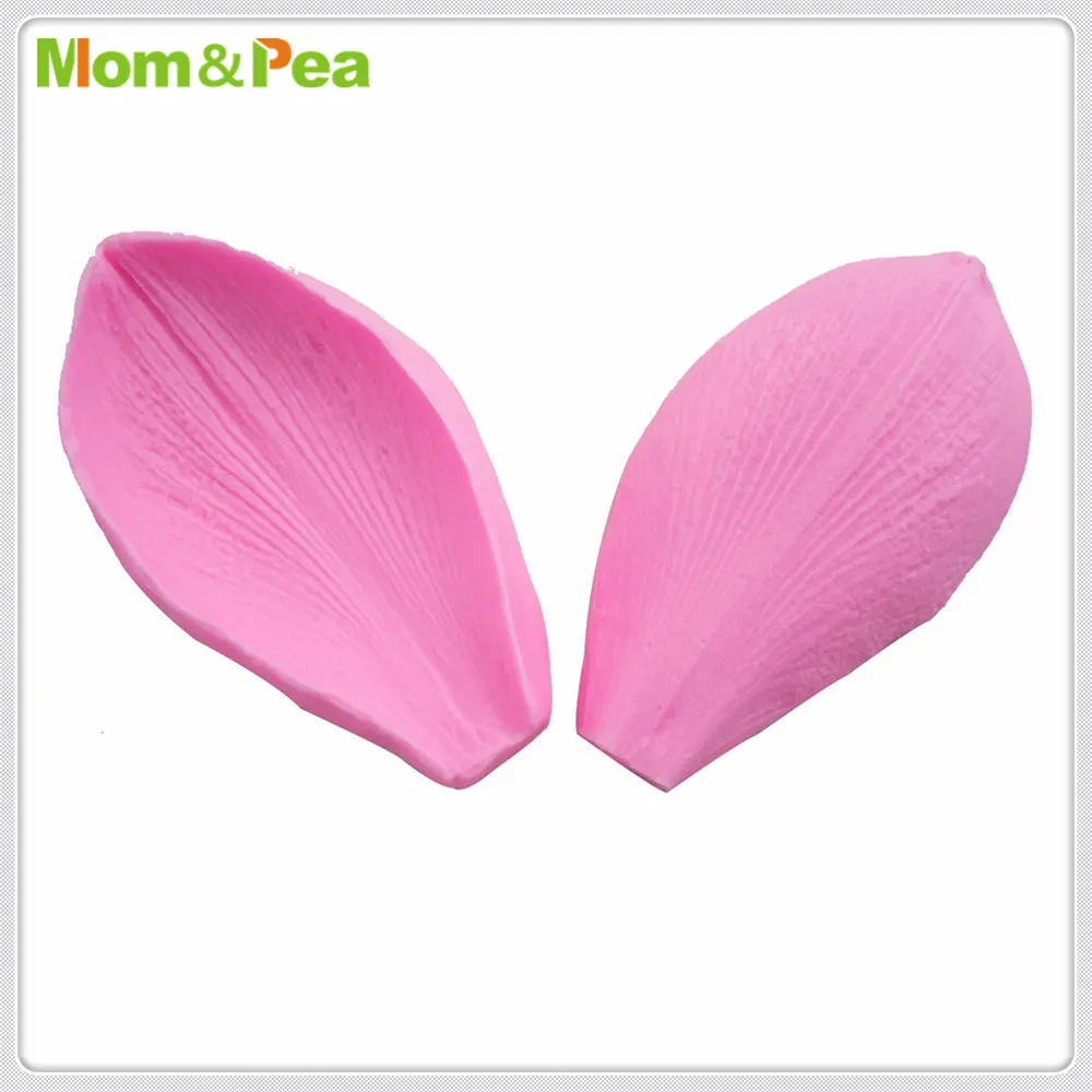 

Mom&Pea MPA1964 Petal Silicone Mold Cake Decoration Fondant Cake 3D Mold Food Grade