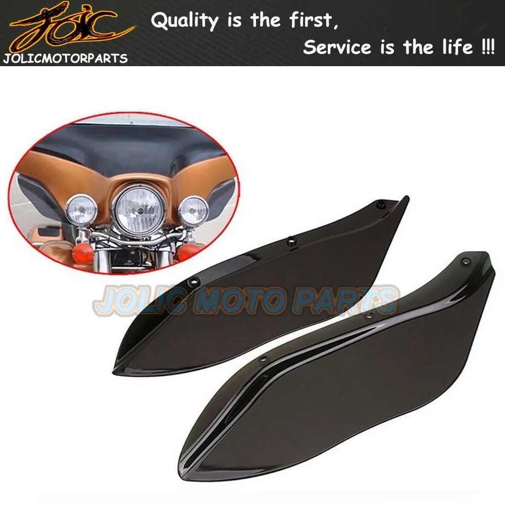 Бесплатная Доставка Новый 1 Пара Черный Боковом Крыле Лобового Стекла Ветрового