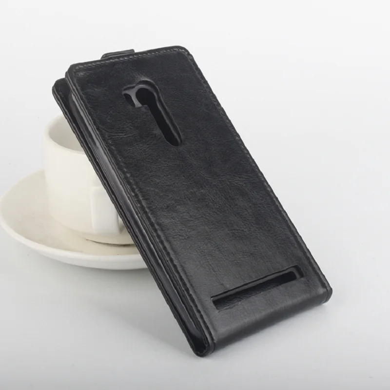 Для Asus Zenfone ZD552KL/selfie ZD551Kl роскошный вертикальный откидной из искусственной кожи
