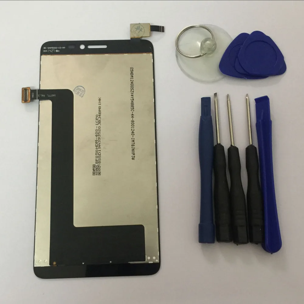 Для Lenovo S850 S850T черный/белый сенсорный экран дигитайзер сенсор + ЖК дисплей монитор