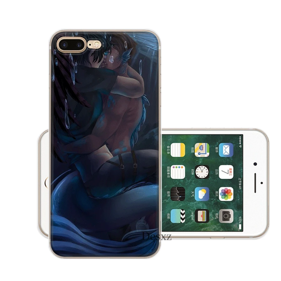 Mermaid Love Mobile Phone Case for iPhone 7 8 6 6s Plus 11 Pro X XS Max XR 5 5S SE Cover |