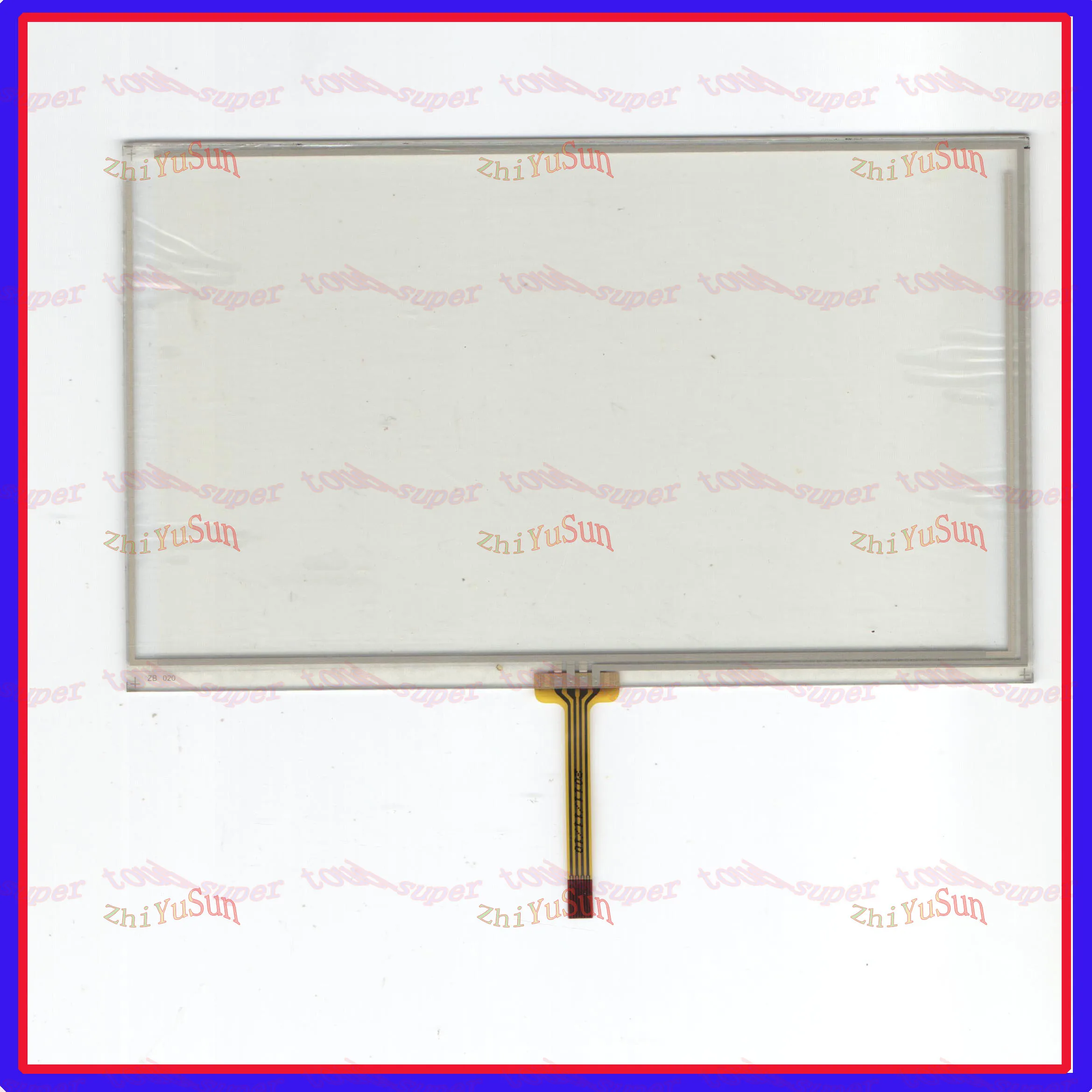 

ZhiYuSun 7inch for AVIN-7129 Touch Screen panel4 wire resistive touchpad four change eight line compatible