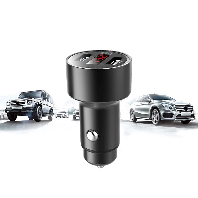 Горячая Bluetooth светодиодный дисплей автомобиля GPS слежения локатор двойной USB 3.1A