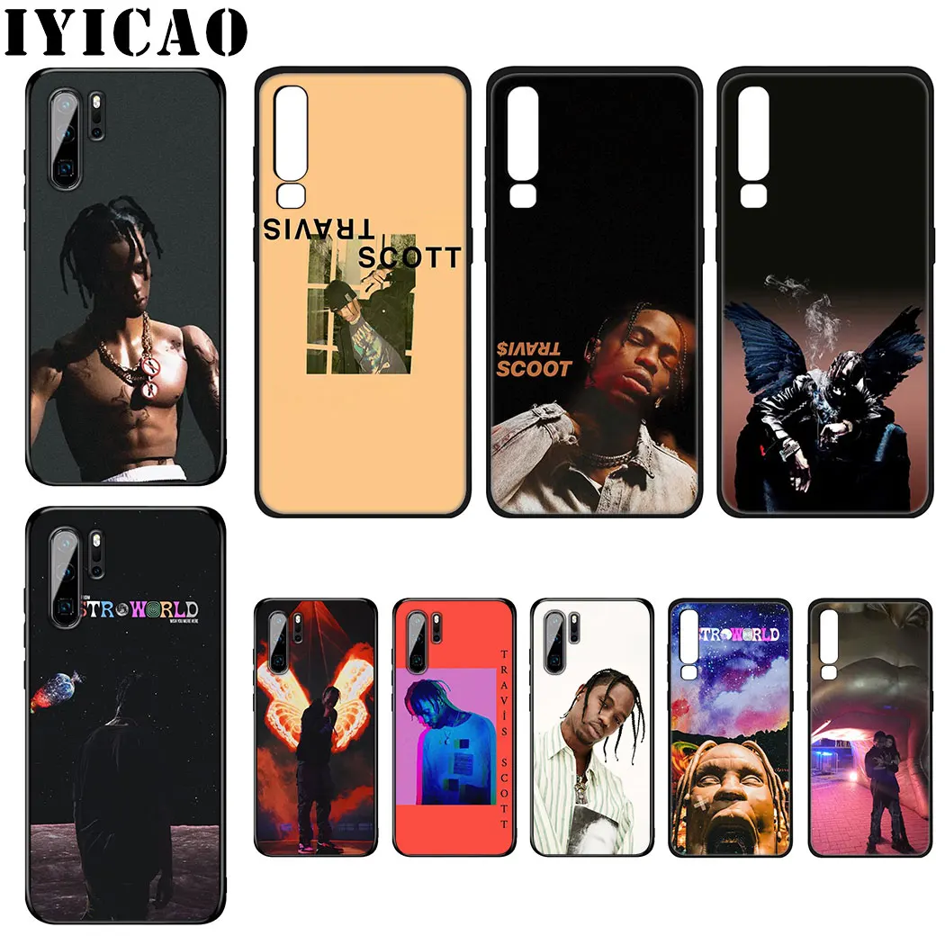 IYICAO Рэппер Трэвиса Скотта Мягкий силиконовый чехол для Huawei P Smart P30 P20 P10 Lite Pro Чехол