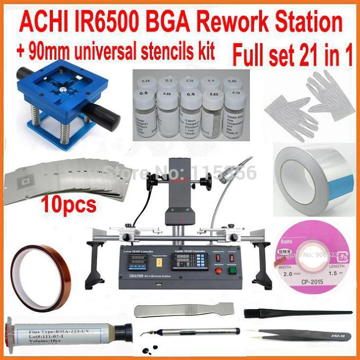 Горячая распродажа! ACHI IR6500 IR 6500 BGA ремонтная паяльная машина станция Обновление