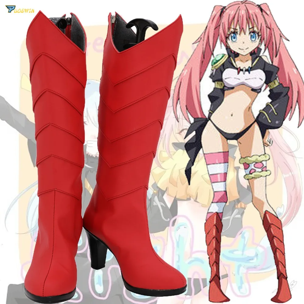 В тот раз я перевоплотился как слизь Tensei Shitara Slime Datta Ken Milim Nava обувь для