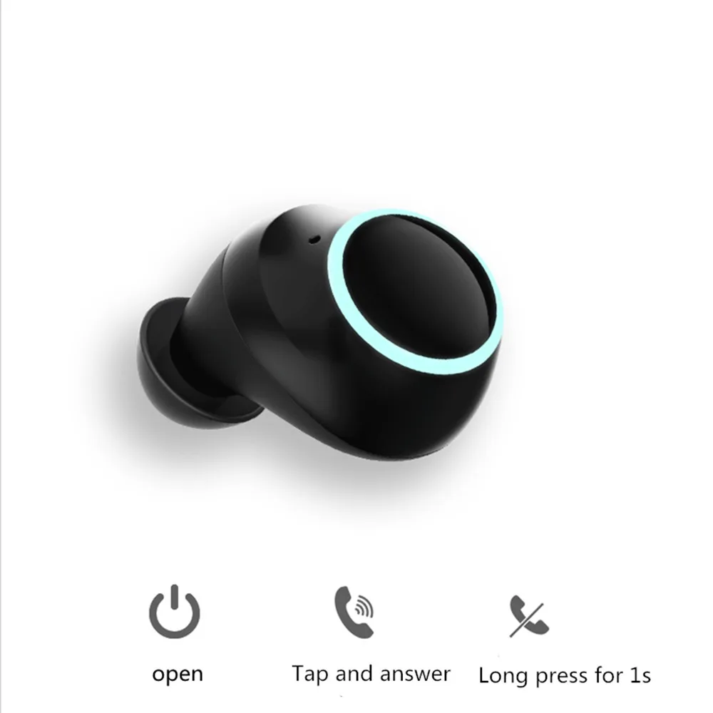 Bluetooth 5 0 наушники беспроводные стерео bluetooth гарнитура Близнецы портативные