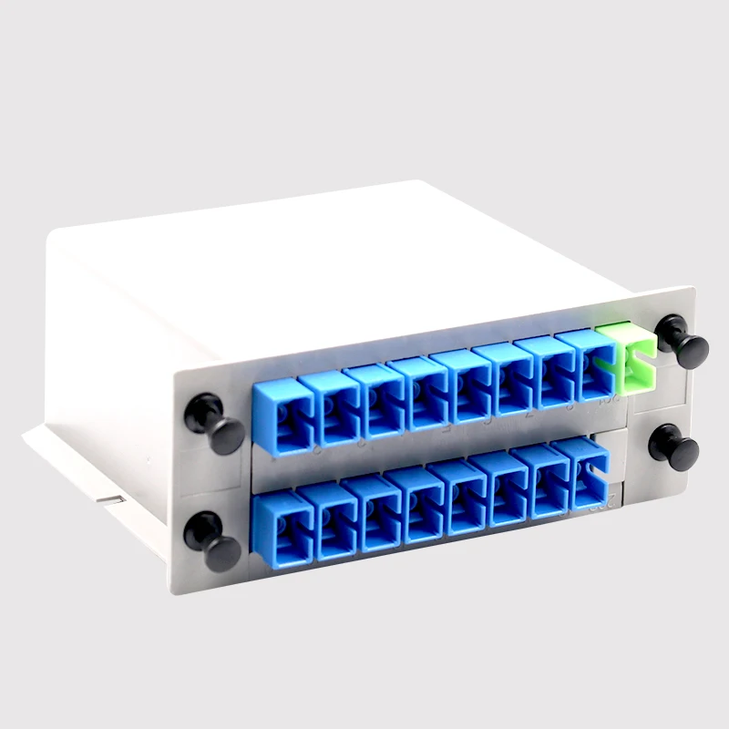 Бесплатная доставка волоконно оптический ПЛК разветвитель 1:8 SC/UPC 1x8 блок LGX
