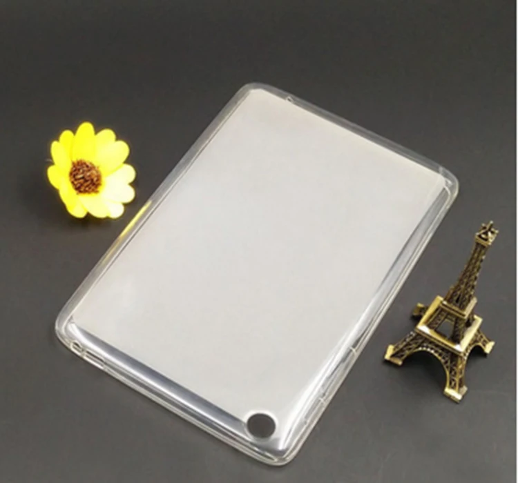 Модный высококачественный прозрачный чехол-накладка из ТПУ для Lenovo Tab A5500 A8-50 +