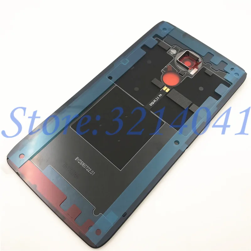 

Good quality 5.5 inches New Glass Battery Back Door Cover Housing For Blackberry DTEK60 BBA100-1 BBA100-2 With Logo