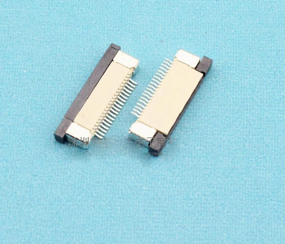 50 шт./лот FFC/FPC плоский кабель разъем 0 5 мм 19Pin 19P|connector flat|ffc cable connectorffc fpc connector |
