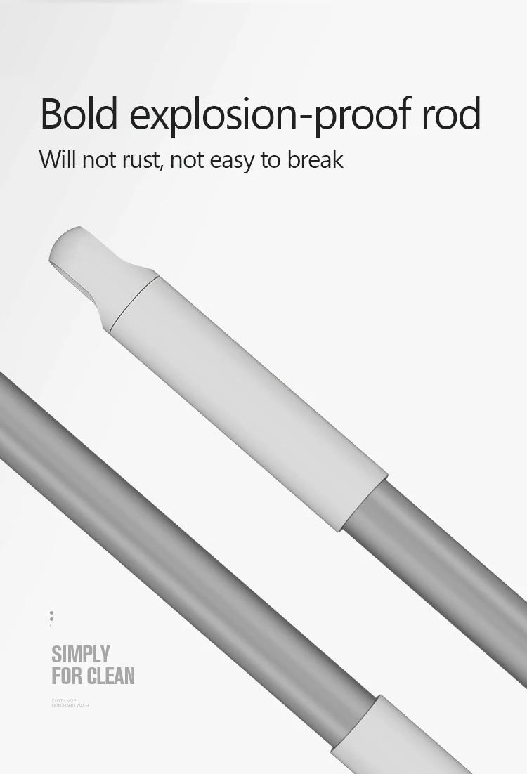 Ручная стирка бесплатно Mop Refill прямоугольные плоские швабры вращающийся с алюминиевой ручкой для мытья пола артефакт бытовой очиститель пола