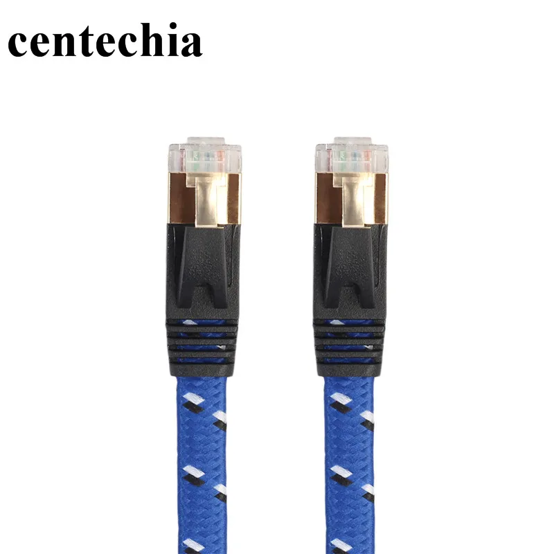 Centechia Новое поступление прочный 1 8 м CAT7 Ethernet Интернет сеть Патч LAN плоский кабель