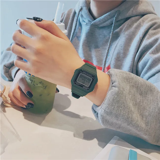 Для мужчин wo для мужчин водонепроницаемый светодиодный часы цифровые часы спортивные часы Relogio Feminino пары часы для мужчин wo для мужчин для студентов