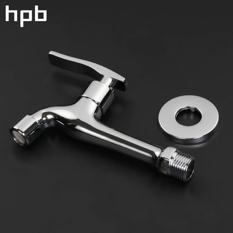 HPB латунь хромированный кран для ванной комнаты стиральная машина сад открытый