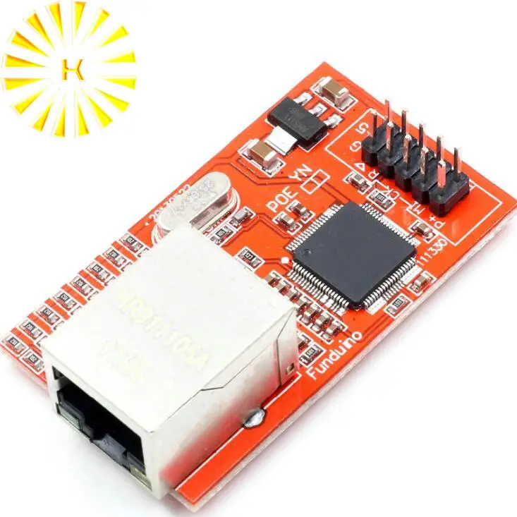 Мини W5100 LAN Ethernet щит сетевая плата модуль R3 3 V совместимый для Arduino UNO Mega 2560 разъем |