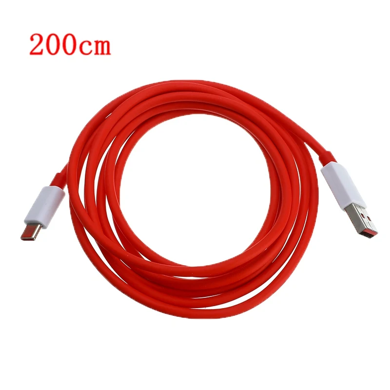 200cm 100 см/150 см/200 см Зарядное устройство USB кабель для передачи данных 3,1 Тип C Dash Тип кабеля type-C 4A быстрой зарядки Мощность данных USB-C кабель для One plus 3 T/6 T/6 - Тип штекера: 200cm
