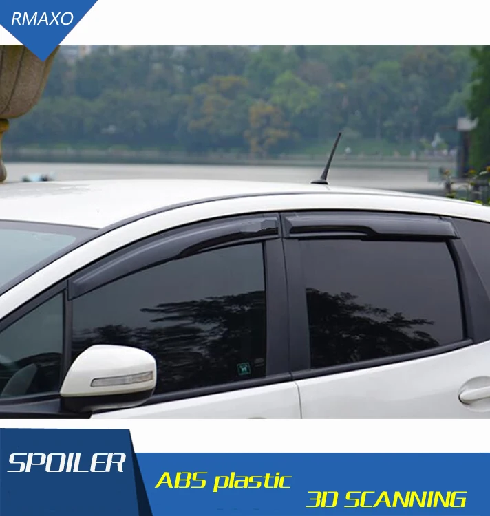 

Пластиковый козырек для окон, для HONDA, Нефритовый, 4 шт./компл. 2014-2017