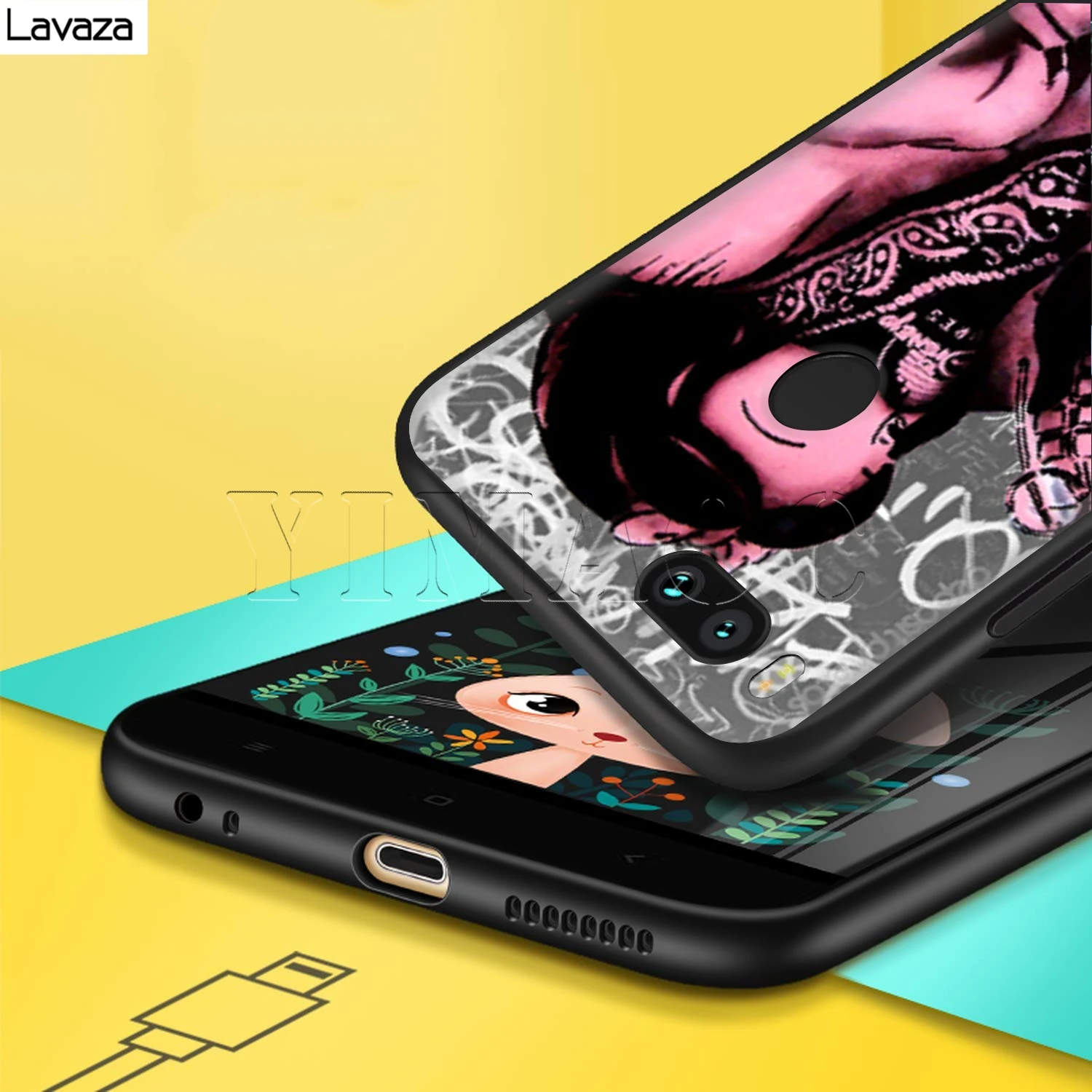 Lavaza Snow White Case for Xiaomi Redmi Note 4A 4X 5 5A 6 6A 7 S2 Pro Go Prime Plus |