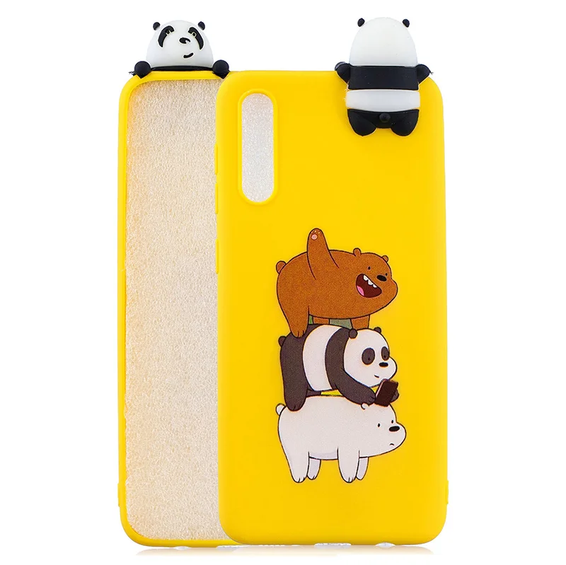 3D Cute cartoon doll silicone case for Samsung galaxy A50 SM-A505 cases soft tpu back cover fundas hoesje coque etui kryt tok | Мобильные