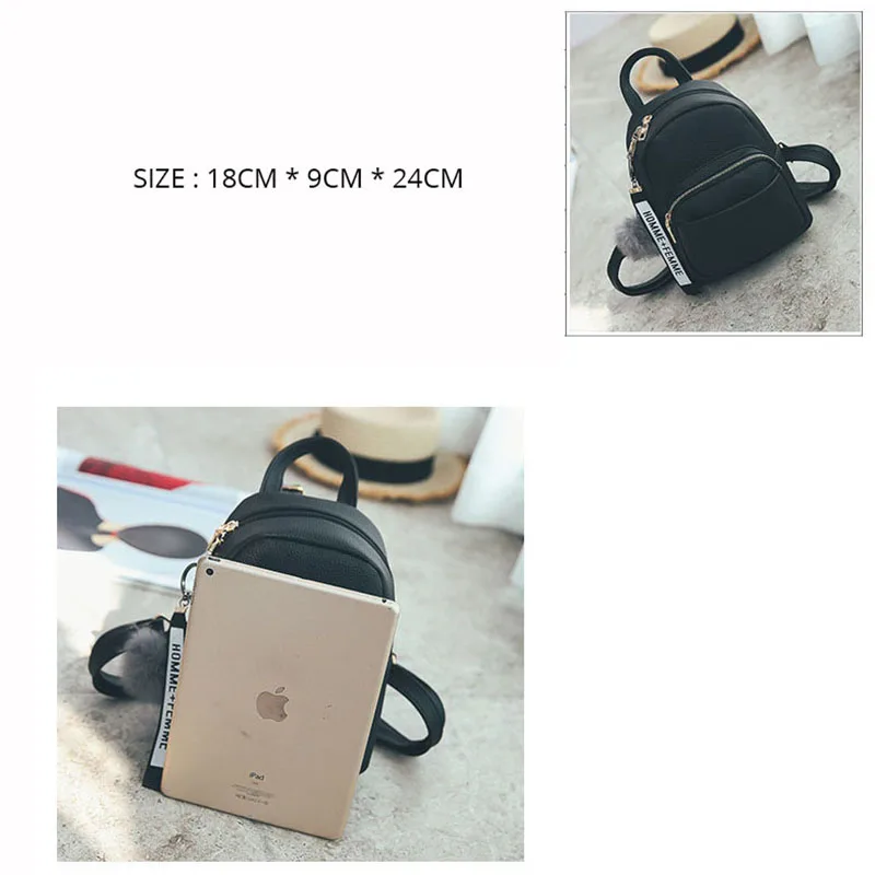 Женские мини-рюкзаки из мягкой искусственной кожи 2020 школьные сумки на плечо с