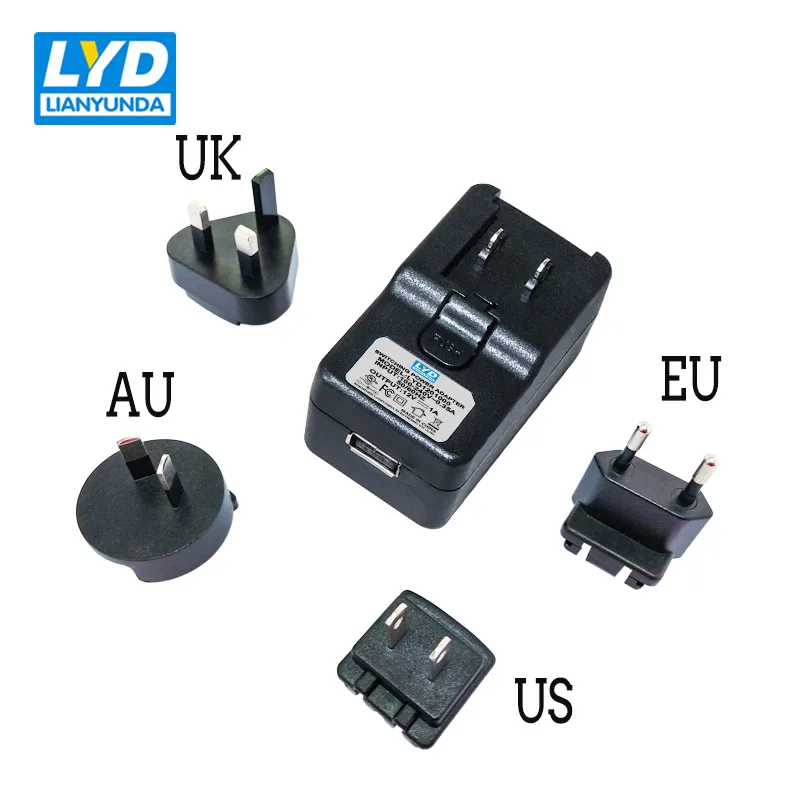 DC 12 V/1A Поставка медицинского оборудования адаптер встраивание стены 1 шт.