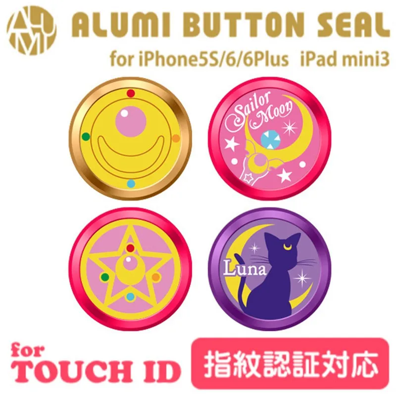 Милый медведь кошка мультфильм телефон Touch ID кнопка домой наклейка печать значок ключ чехлы пленка для IPhone 6 6s 7 plus 5 5S Se ipad mini 3