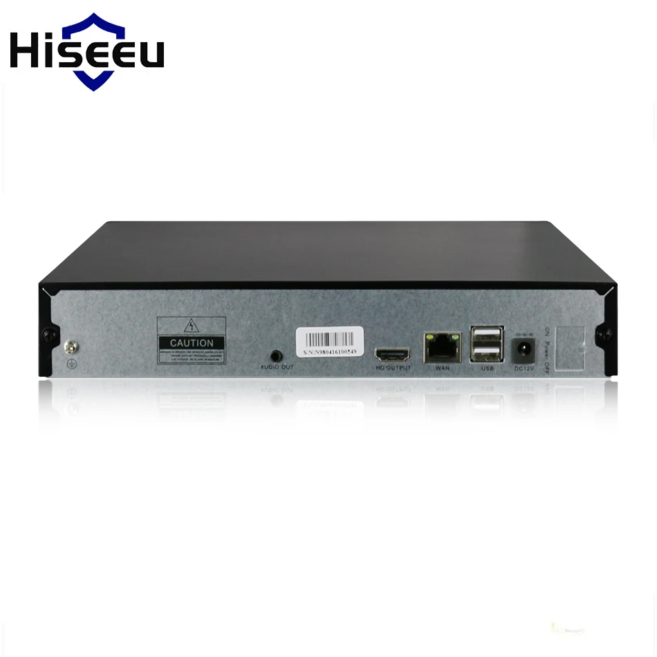 Hiseeu Full HD CCTV 8ch NVR для Fisheye p2 Камера vga выход HDMI H.264 сетевой видеорегистратор ONVIF P2P