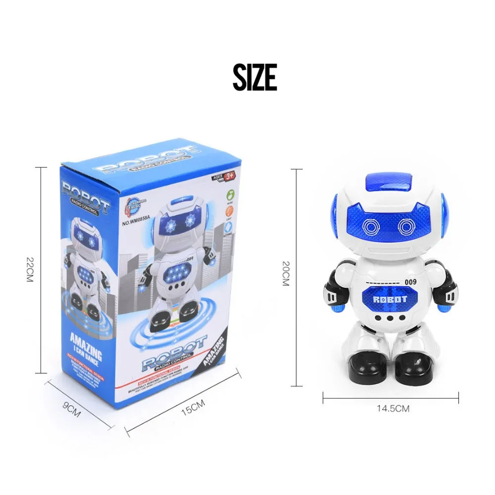 Электронный Танцы робот с музыкальная подсветкой Fun Обучающие игрушки подарок