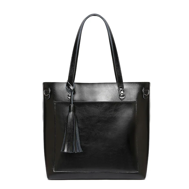 Женские сумки через плечо SMILEY SUNSHINE Большие Офисные Сумки из натуральной коровьей